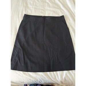 Banana Republic Black Pocket Stretch Pencil Skirt 10 A07